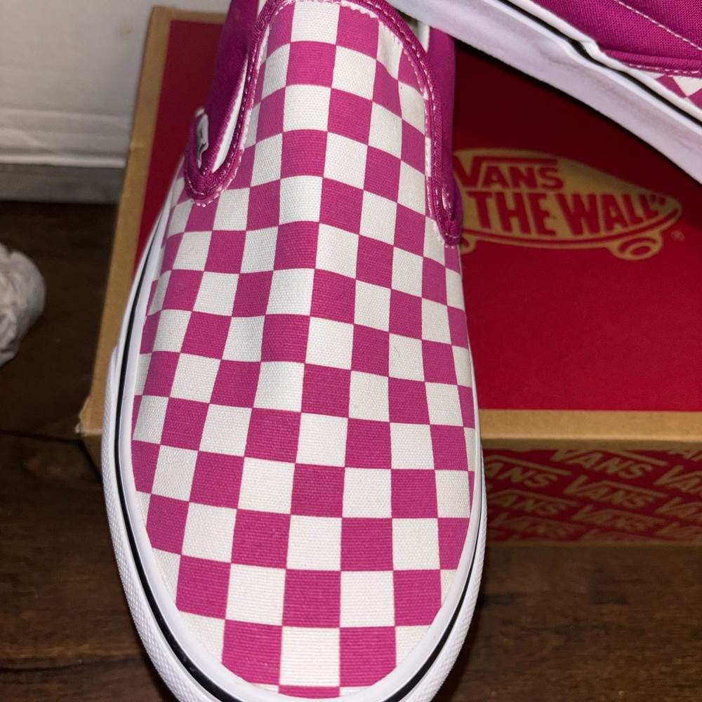 Vans Classic Slip On Checkers sz 11.5 Men’s 13.0 Women’s - Picture 3 of 12